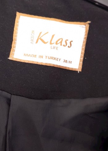 Kadın Siyah Uzun Trençkot - Görsel 6