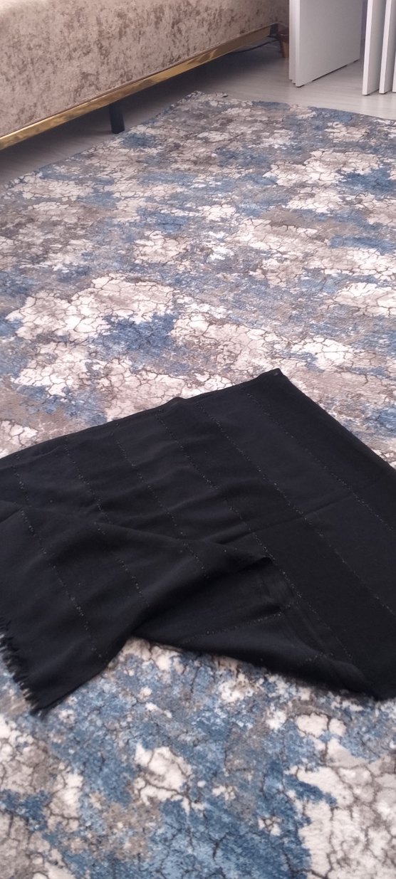 4 şal 
tafta.simli yumşak şal desnli
kahve rengi gri ve iki siyh - Görsel 5