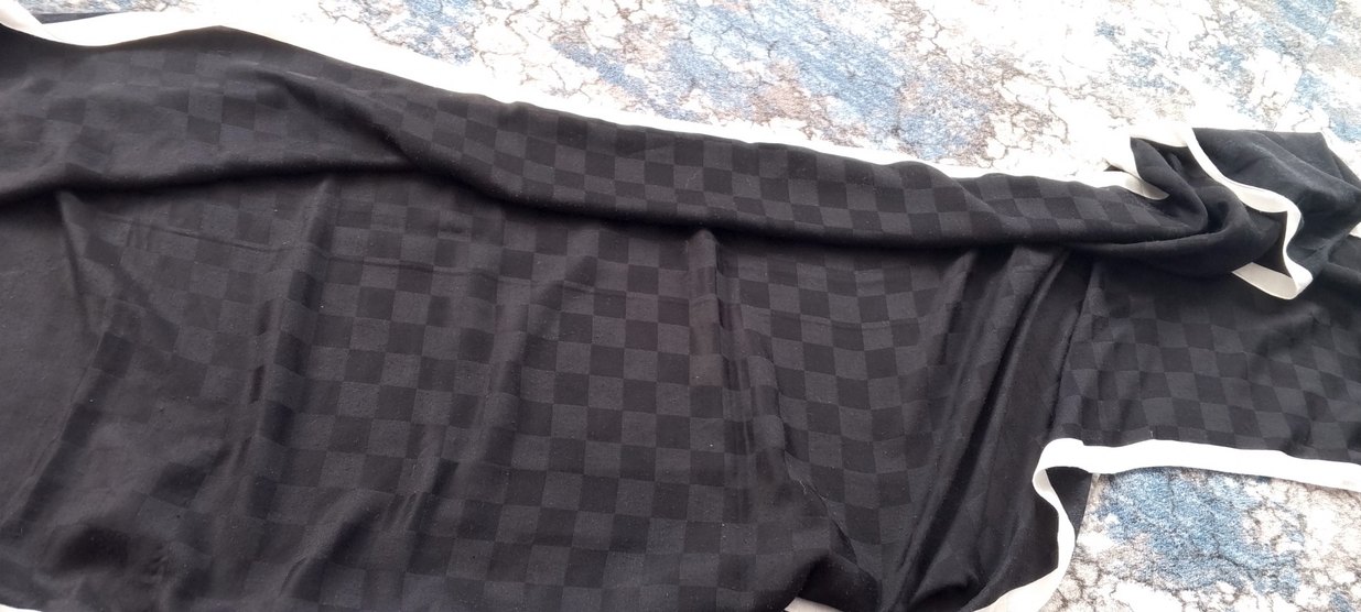 4 şal 
tafta.simli yumşak şal desnli
kahve rengi gri ve iki siyh - Görsel 4