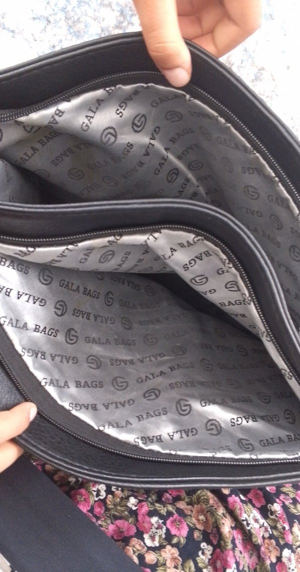 Siyah Deri Kadın Çanta - Görsel 3