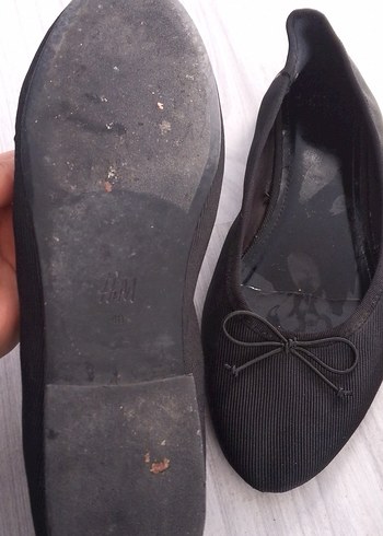 Kadın Siyah Dolgu Topuklu Siyah Tokalı Düz Ayakkabı - Görsel 6