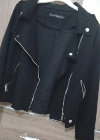 Siyah Süet Kadın kadife 
Ceket - Görsel 8