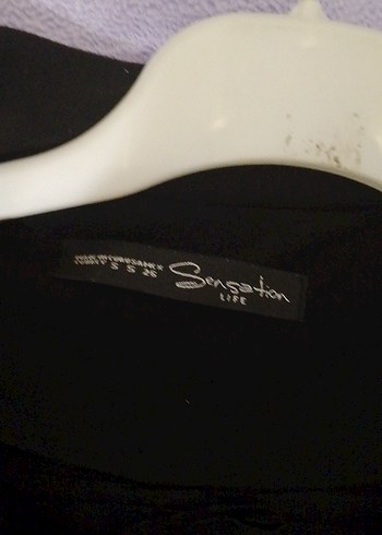 Siyah Süet Kadın kadife 
Ceket - Görsel 4