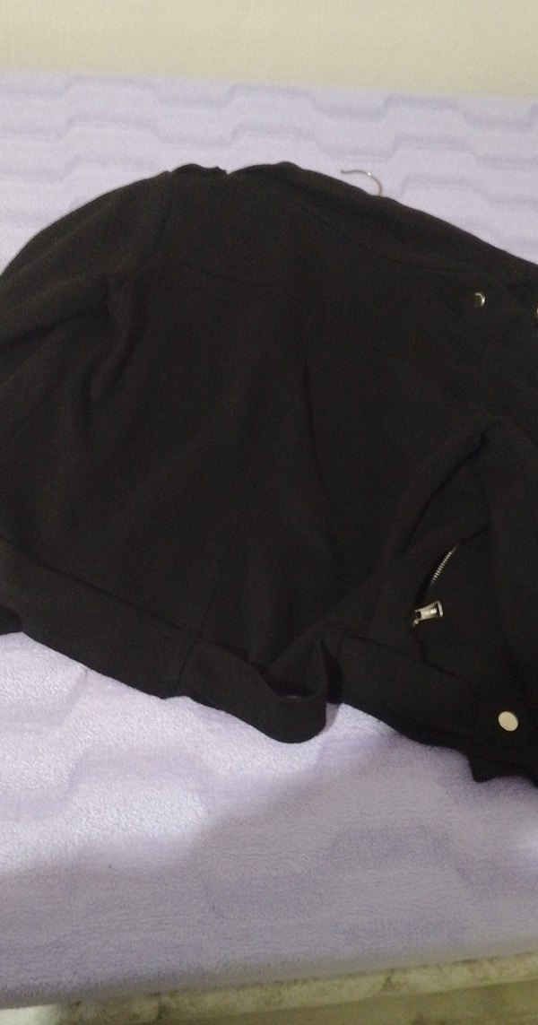 Siyah Süet Kadın kadife 
Ceket - Görsel 5