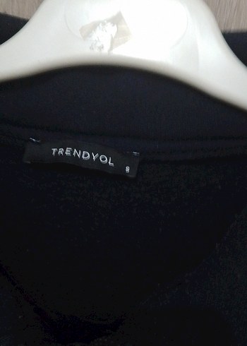 Kadın Siyah Baskılı Fermuarlı Sweatshirt - Görsel 2