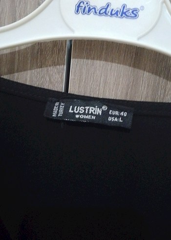 Siyah V Yakalı Drapeli Kadın Bluz kurdalli - Görsel 3