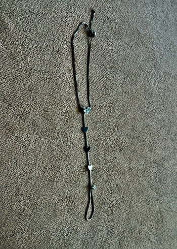 Gri kalp Desenli Zincirli Kadın El Zinciri - Görsel 4