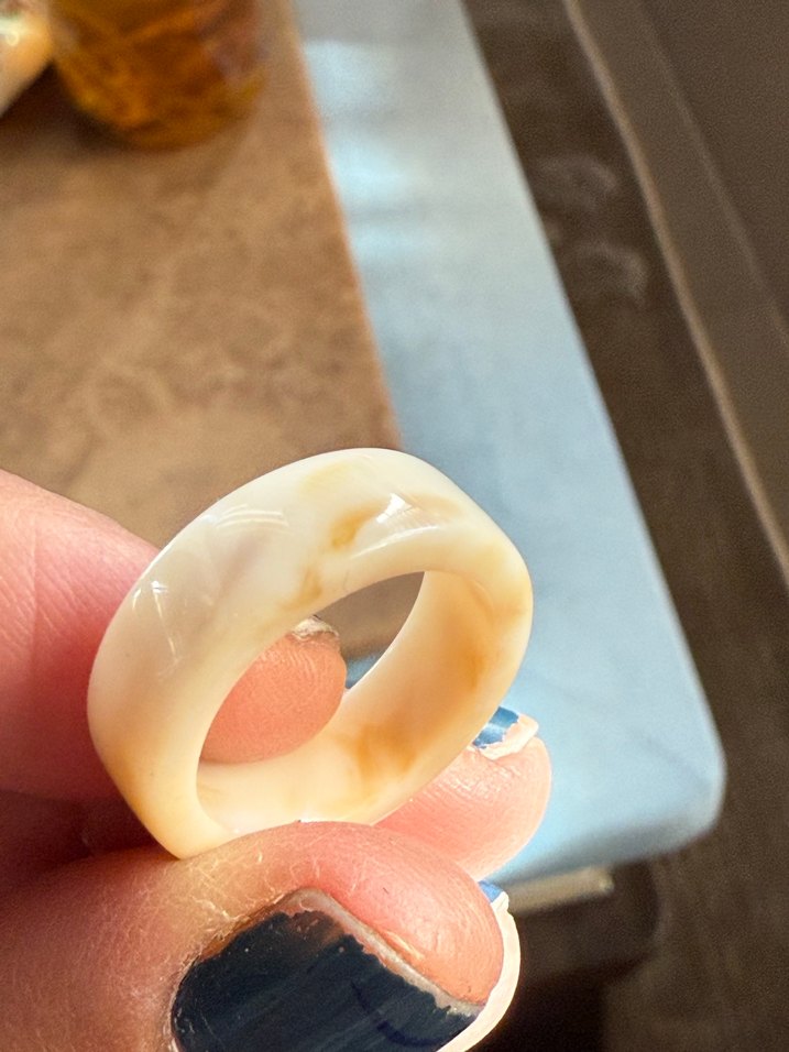 Bej Renkli yüzük - Görsel 2