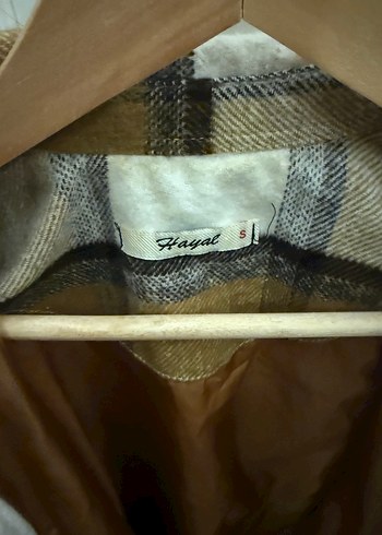 Düğmeli Uzun Kollu Rahat Kadın Gömlek mont - Görsel 7