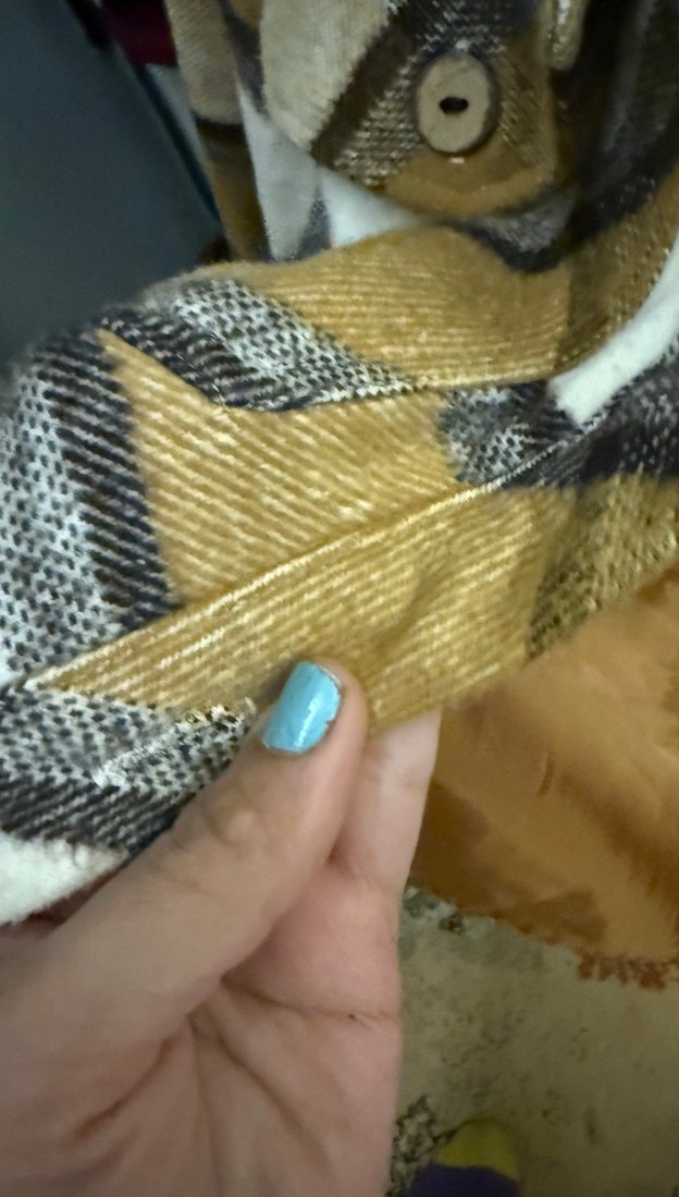 Düğmeli Uzun Kollu Rahat Kadın Gömlek mont - Görsel 3