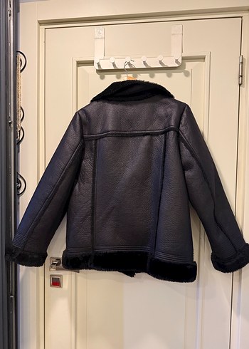 Koton marka XL 42 beden içi yumuşacık üstü süet çok şık mont - Görsel 12