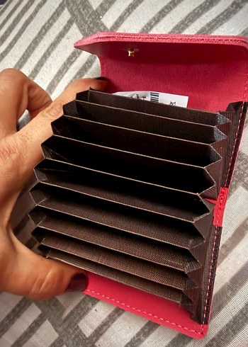 Renkli  Kadın  Kart Cüzdanı - Görsel 6