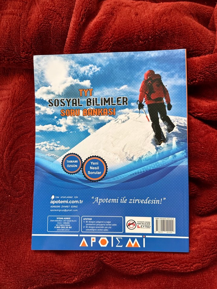 TYT Sosyal Bilimler Soru Bankası - Apoiem yeni - Görsel 2