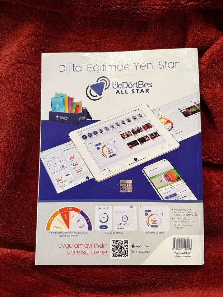 TYT Türkçe Soru Bankası ÜçDörtBeş yeni - Görsel 2