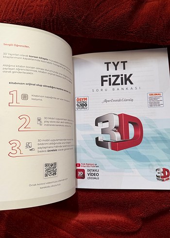TYT Fizik 3D Soru Bankası Video Çözümlü yeni - Görsel 4