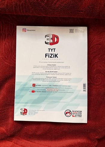 TYT Fizik 3D Soru Bankası Video Çözümlü yeni - Görsel 2