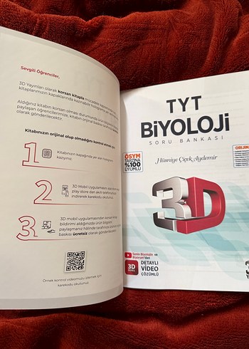 TYT Biyoloji Soru Bankası 3D Yayınları yeni - Görsel 4