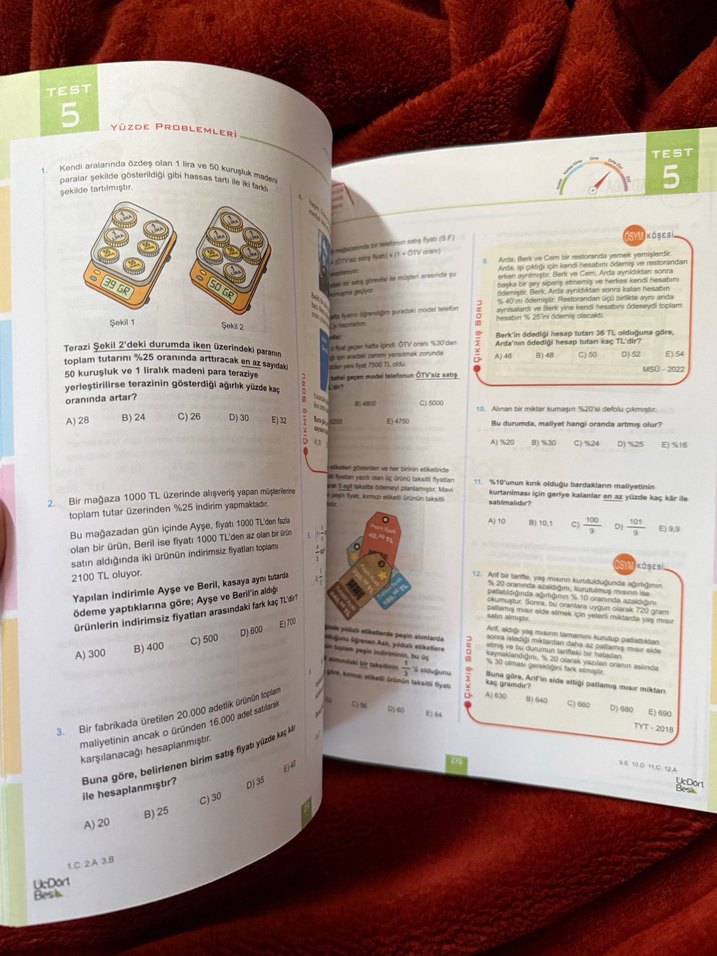 TYT Matematik Soru Bankası ÜçDört yeni - Görsel 3