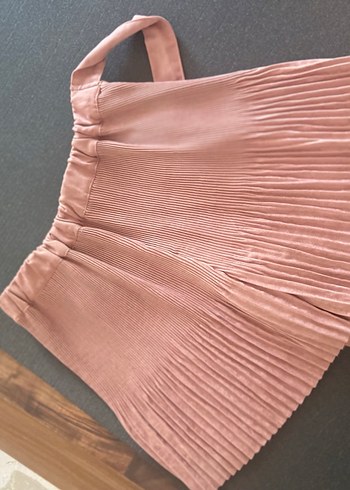 Pembe Pilili Midi Şort Etej - Görsel 2