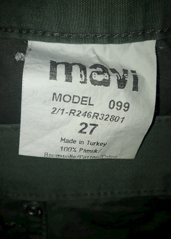 Yeşil Kadın Mini Pamuklu Şort - Görsel 5