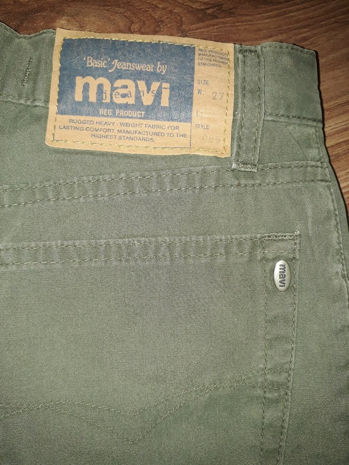 Yeşil Kadın Mini Pamuklu Şort - Görsel 2