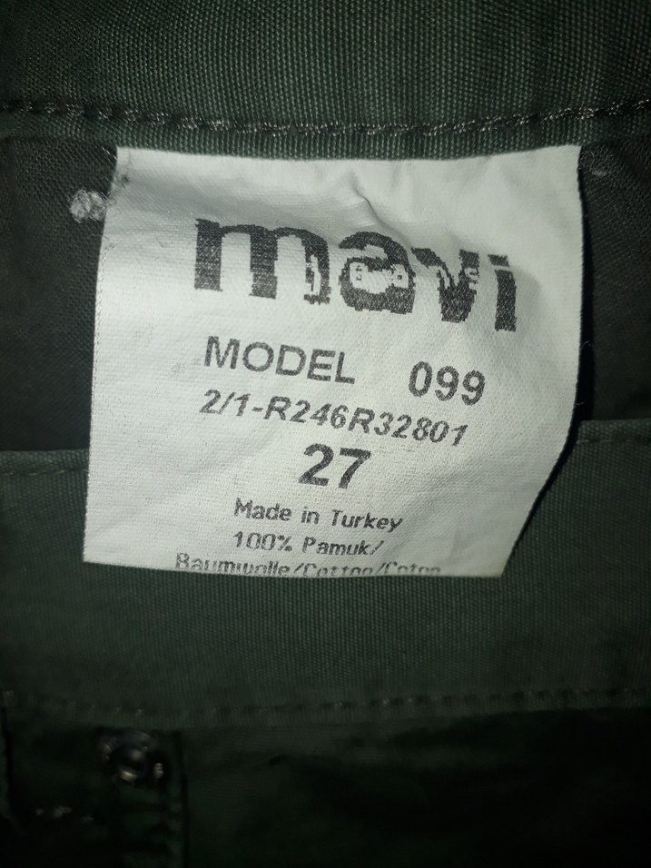 Yeşil Kadın Mini Pamuklu Şort - Görsel 5