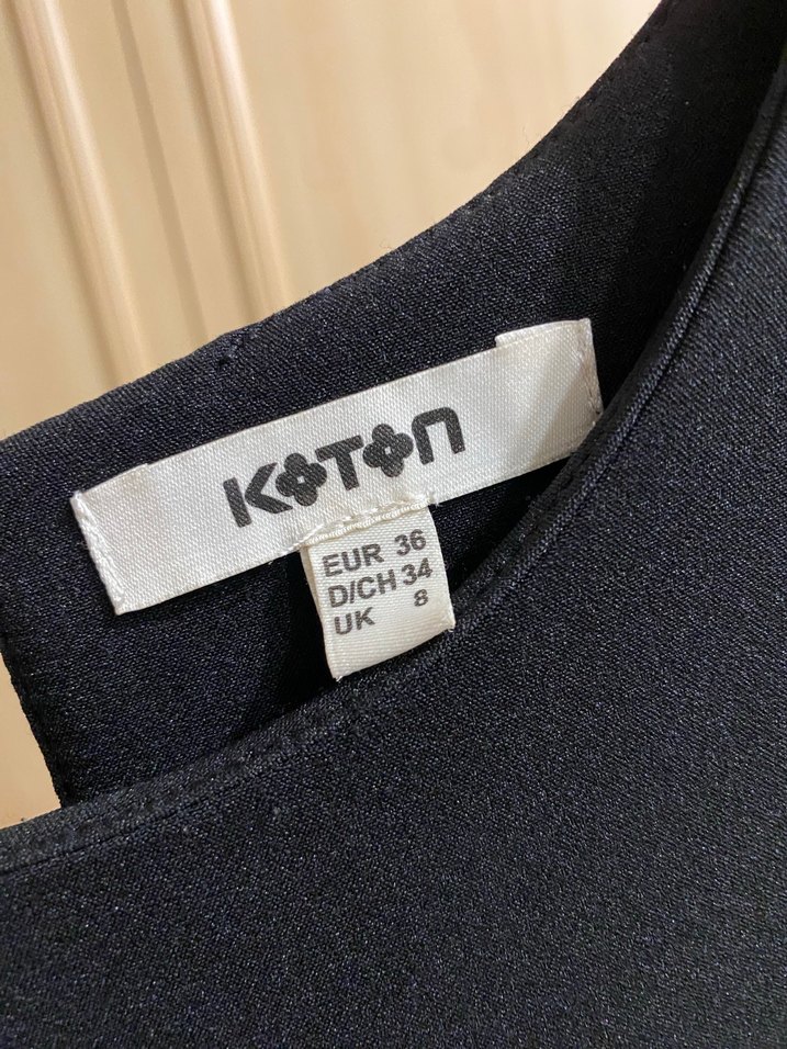 Lacivert Drapeli Midi Elbise - Görsel 3