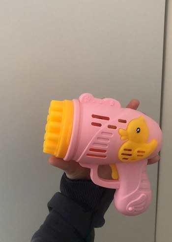 Pembe Renkli Oyuncak Tabanca - Görsel 2