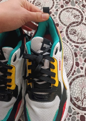 unisex Puma Çok Renkli  Platform Spor Ayakkabı - Görsel 2