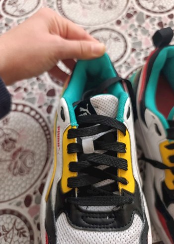 unisex Puma Çok Renkli  Platform Spor Ayakkabı - Görsel 5