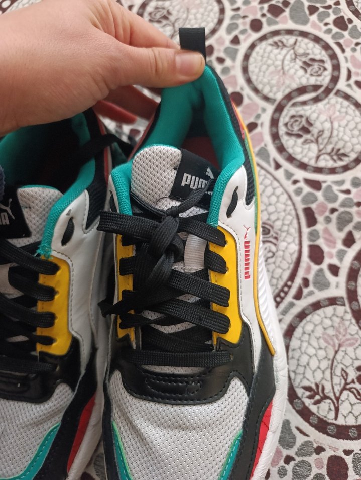 unisex Puma Çok Renkli  Platform Spor Ayakkabı - Görsel 2