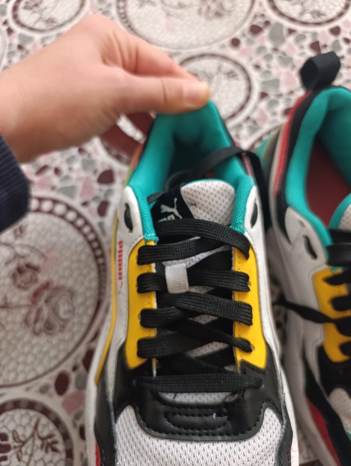 unisex Puma Çok Renkli  Platform Spor Ayakkabı - Görsel 5