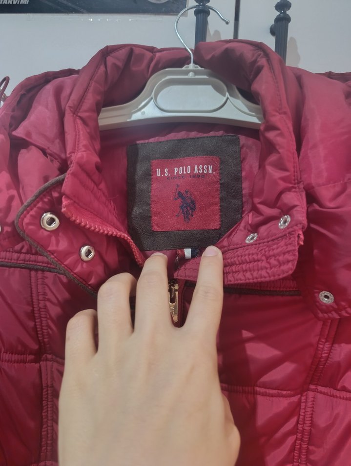 Bordo orjinal u.s. polo mont - Görsel 2