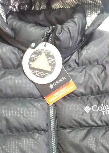 Colombia Sıfır etiketli Fermuarlı Siyah Erkek Mont - Görsel 6