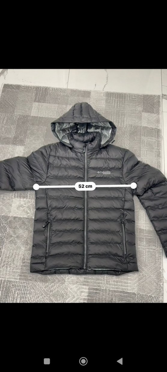 Colombia Sıfır etiketli Fermuarlı Siyah Erkek Mont - Görsel 5