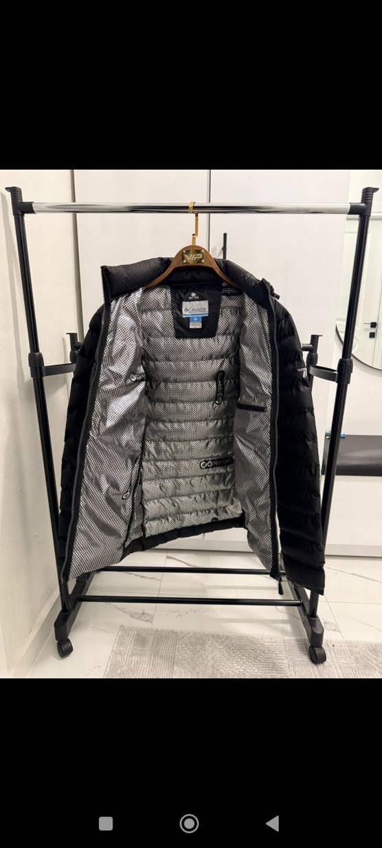 Colombia Sıfır etiketli Fermuarlı Siyah Erkek Mont - Görsel 2