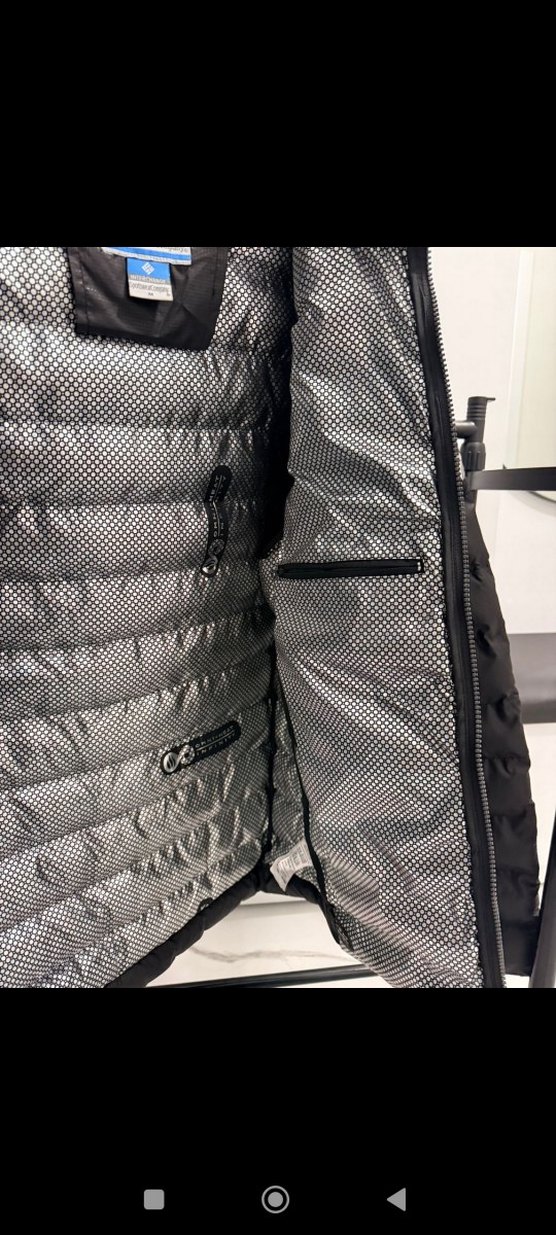 Colombia Sıfır etiketli Fermuarlı Siyah Erkek Mont - Görsel 3