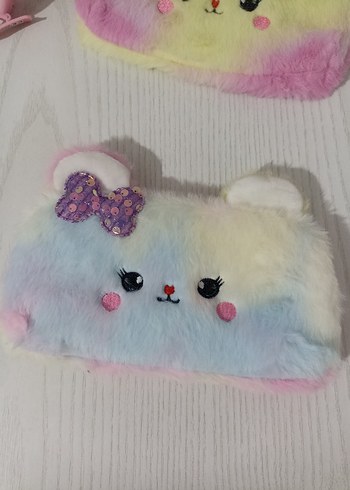 Çocuklar için Çok Renkli Yumuşak Peluş Yastık - Görsel 6