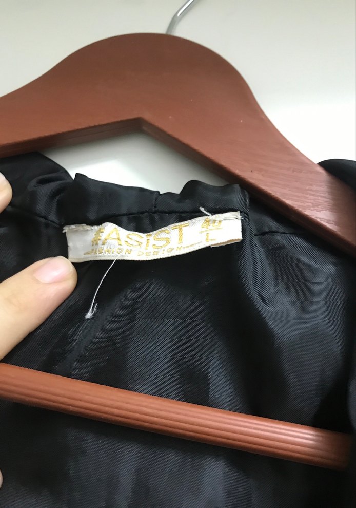 Renk Bloklu Kapüşonlu Kadın Ceket yağmurluk - Görsel 3