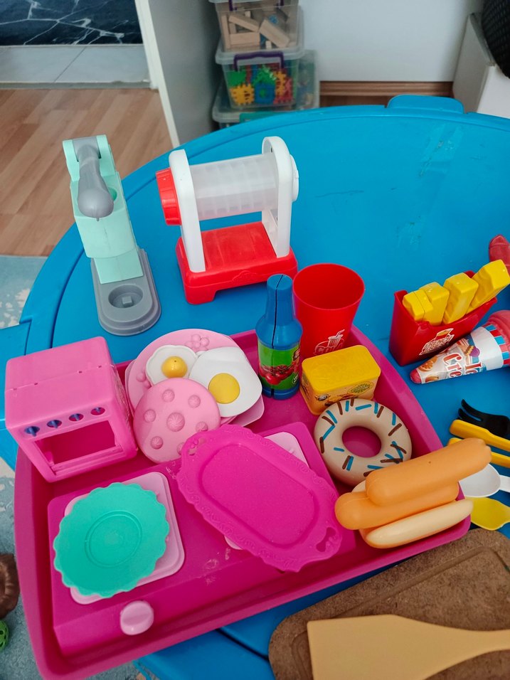 Renkli Mutfak Oyuncak Seti - Görsel 2