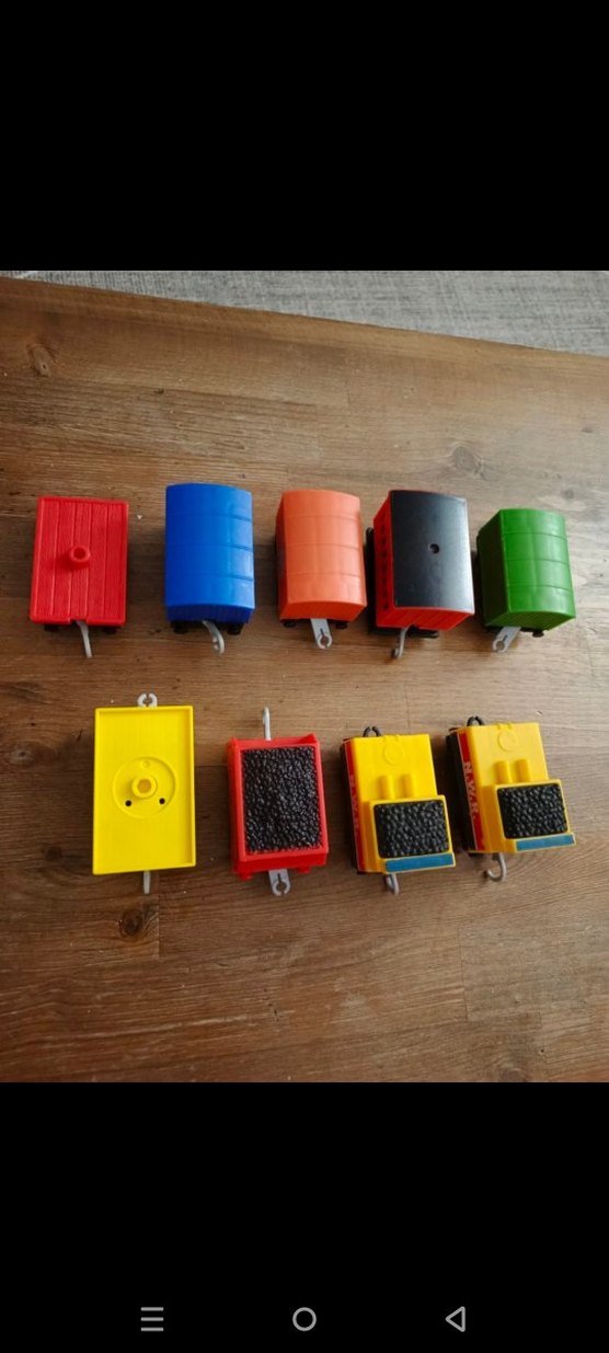 Renkli Thomas Tren Vagonları Seti - Görsel 3