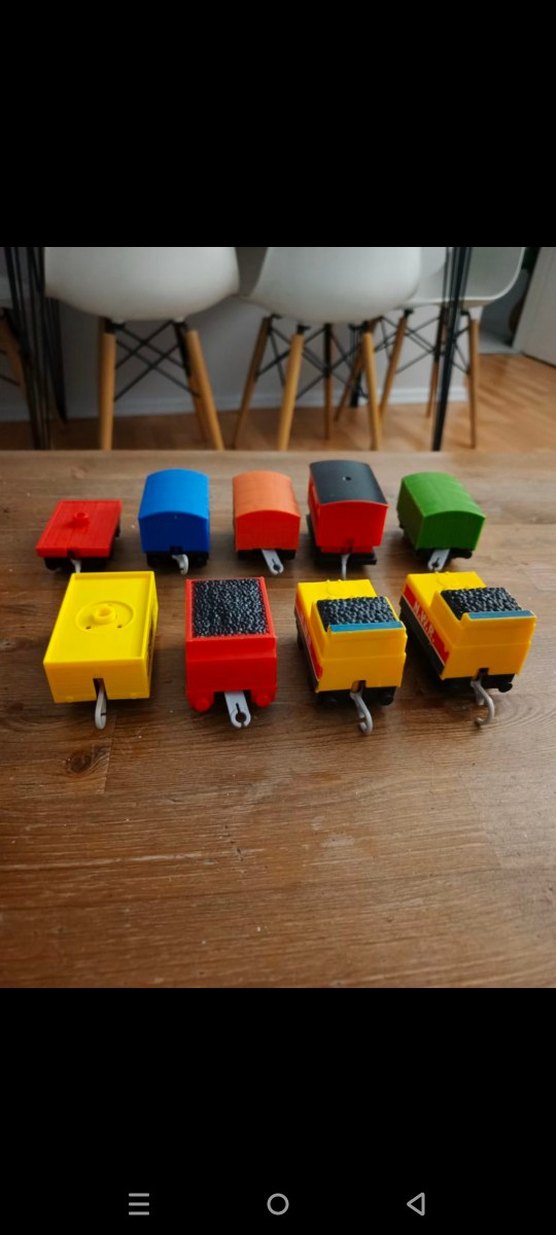 Renkli Thomas Tren Vagonları Seti - Görsel 2