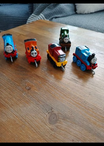 Renkli Mini Tren Oyuncak Seti - Görsel 2