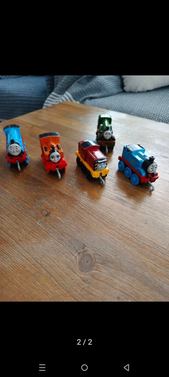 Renkli Mini Tren Oyuncak Seti - Görsel 2