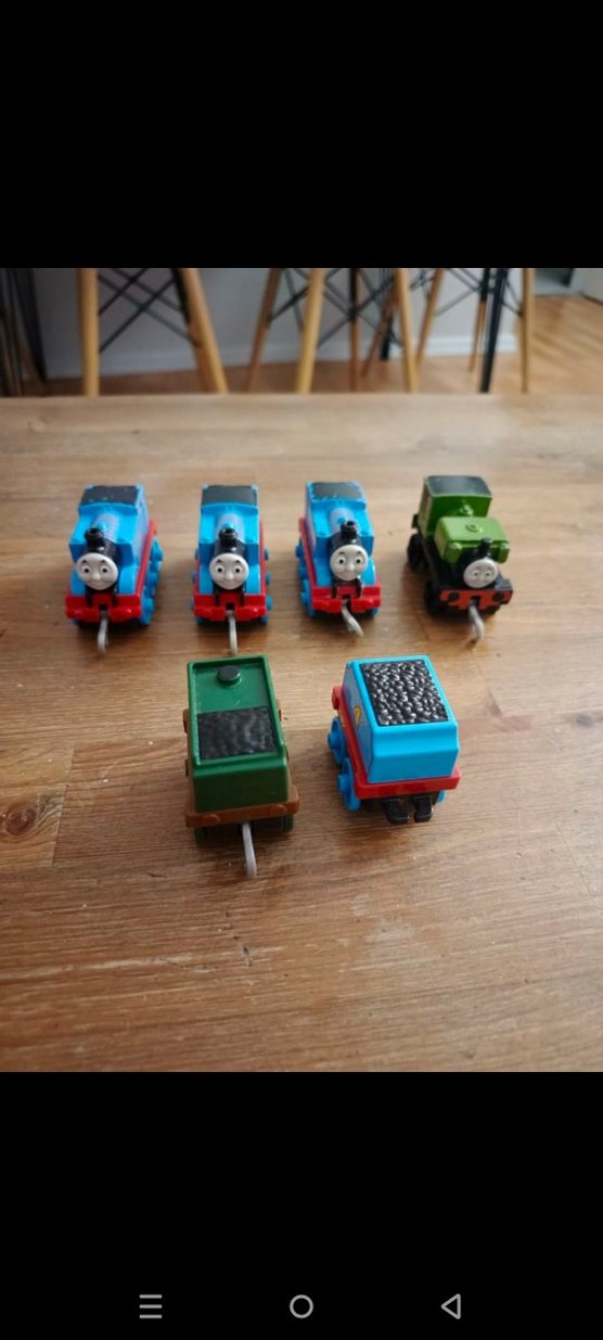 Renkli Mavi Tren Oyuncak Seti - Görsel 5