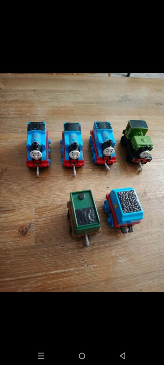 Renkli Mavi Tren Oyuncak Seti - Görsel 3