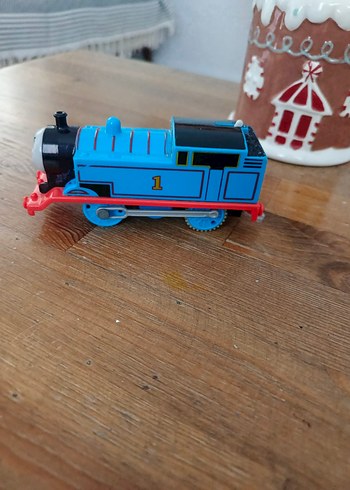 Renkli Mavi Tren Oyuncak - Görsel 3