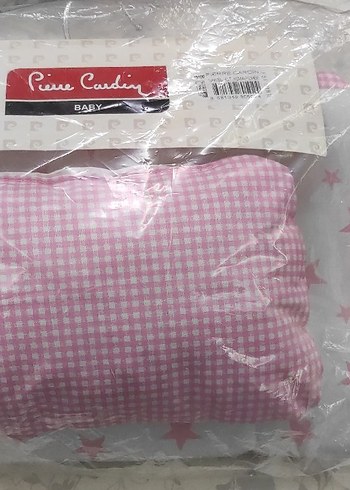 Pembe Yıldız Desenli Bebek Uyku Minderi - Görsel 2