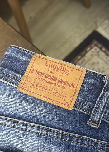 Parlak Mavi Kadın Denim Jean - Görsel 3