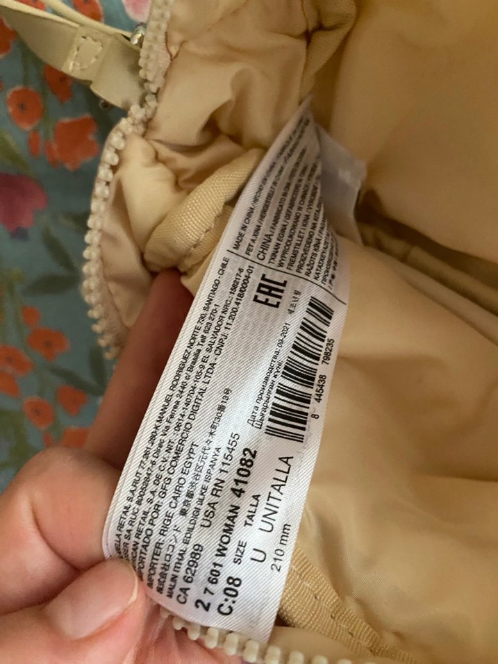 Sarı MNG Fermuarlı Kadın Makyaj Çantası - Görsel 3